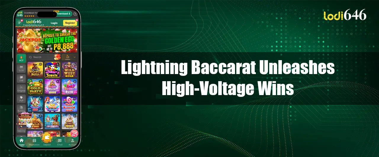 lightning baccarat