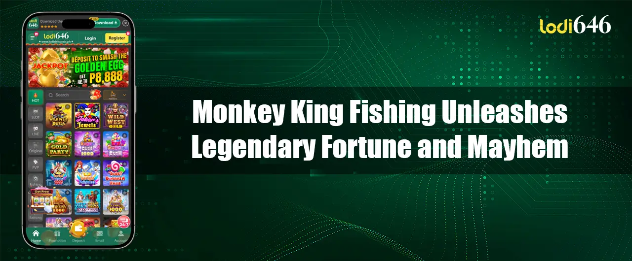 monkey king fishing