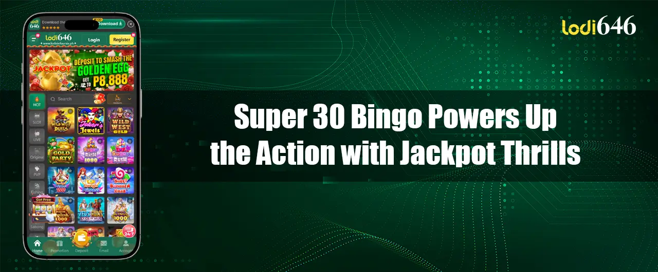 super 30 bingo