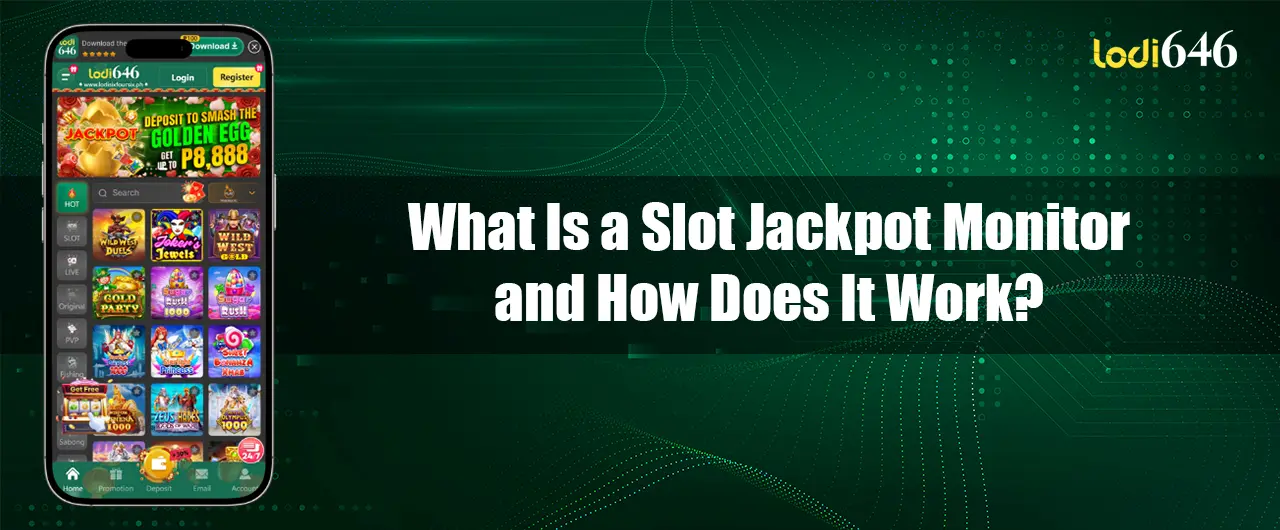 slot jackpot monitor