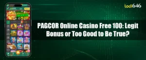pagcor online casino free 100