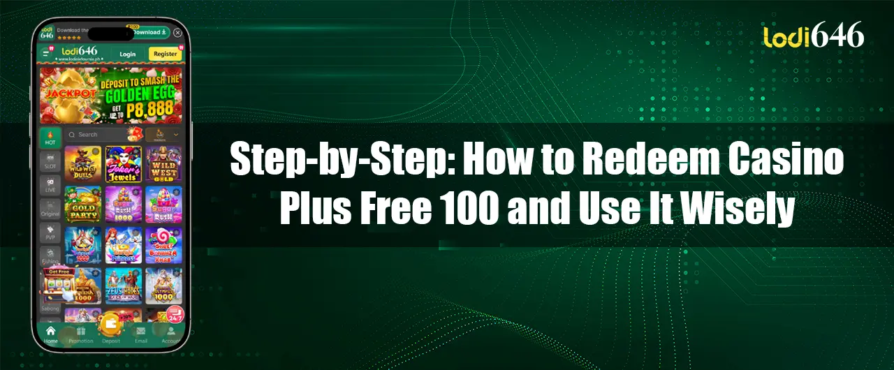 casino plus free 100
